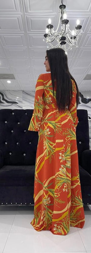 Floral Long dress