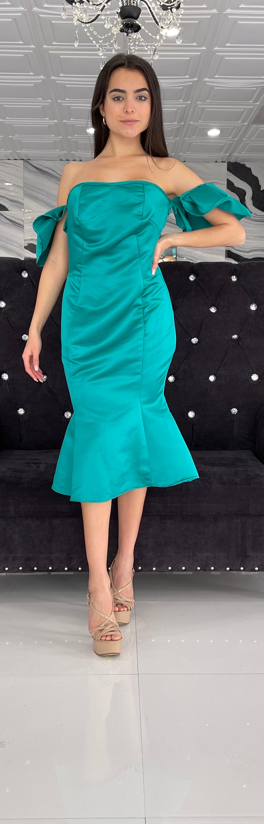 Turquoise Dress